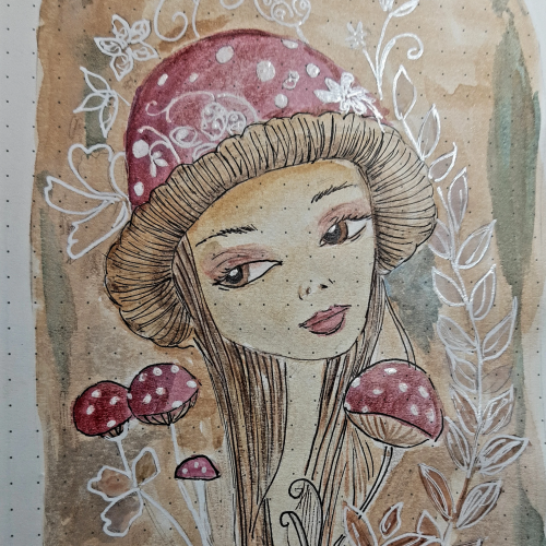 La dame des sous bois